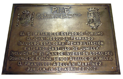 Placa Conmemorativa Doble :: Grabbia