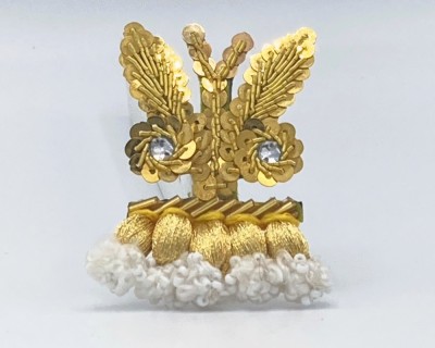 BROCHE ALAMAR MARIPOSA ORO