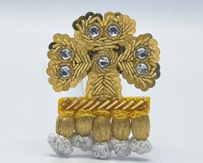 BROCHE ALAMAR TREBOL ORO