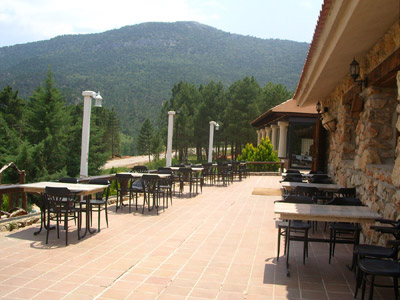 terraza del restaurante