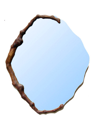 - Espejo de Madera Rústico -     E-03