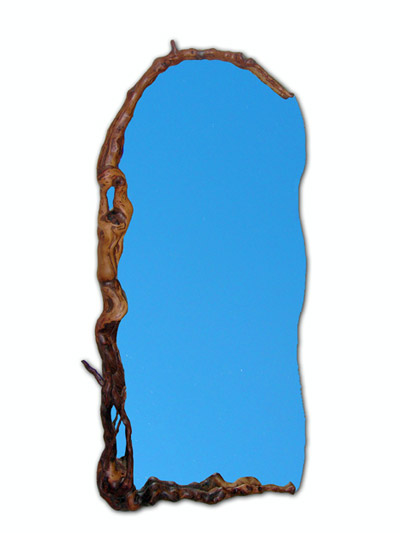 - Espejo de Madera Rústico -     E-07